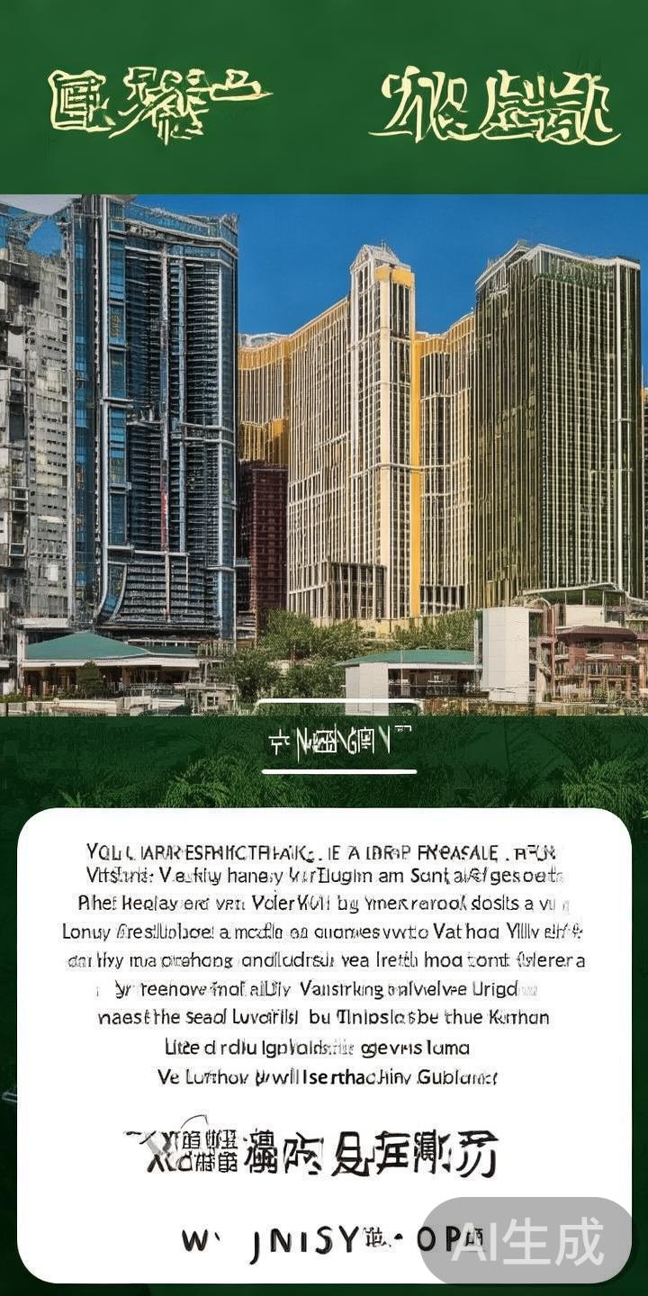 作为澳门的核心产业之一，房地产市场一直受到投资者关