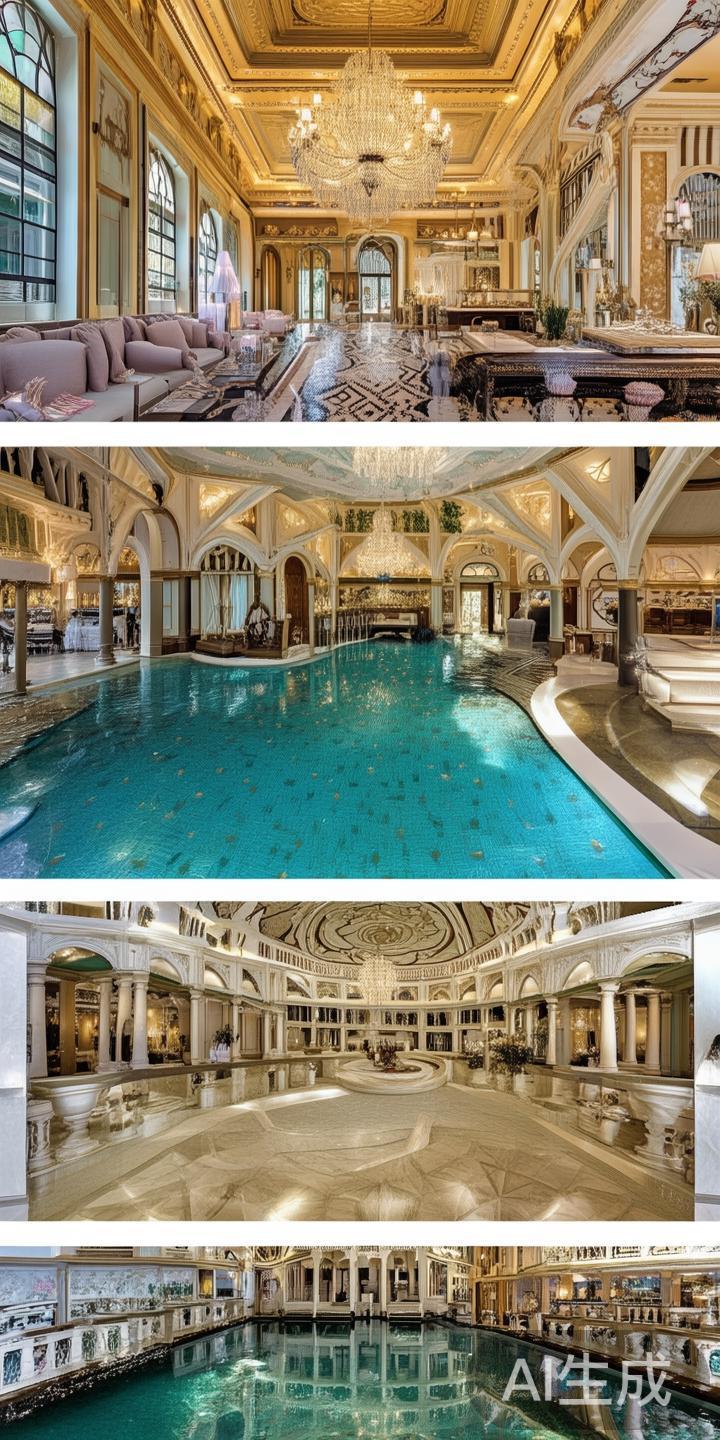 豪华度假设施体现极致奢华
除了丰富的游戏项目，澳